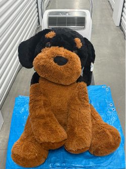 Big Stuffed Animal : Black Dog