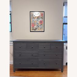 Gray Ikea 8 drawers Dresser. Delivery available for an extra fee