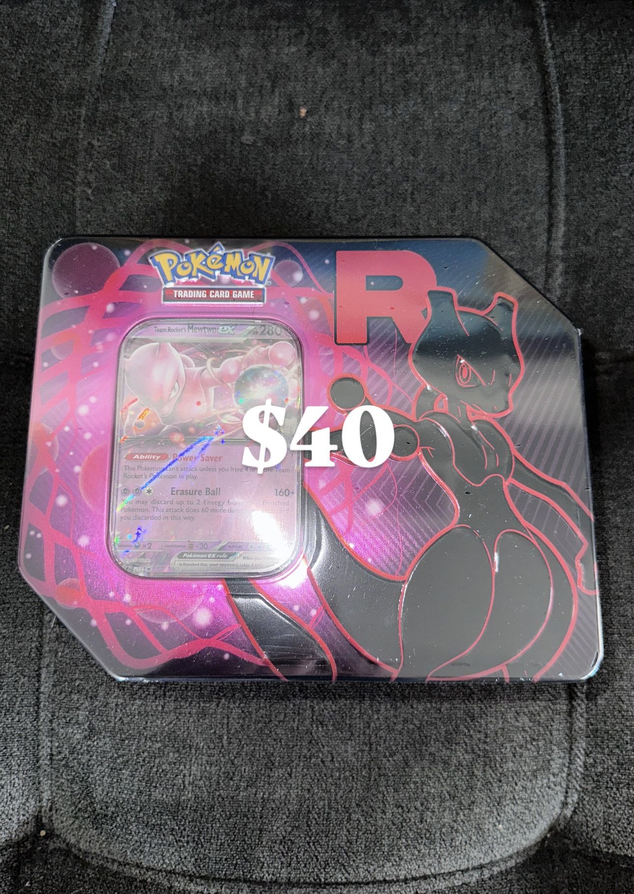 Pokemon Team Rocket Tin Mewtwo