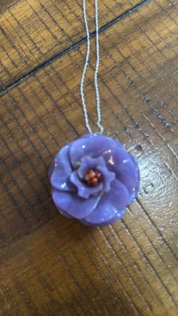 Jade rare purple stone $65
