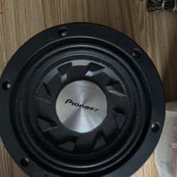 Pioneer 8inch shallow subwoofer