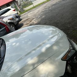 2015-2017 Acura TLX White Hood