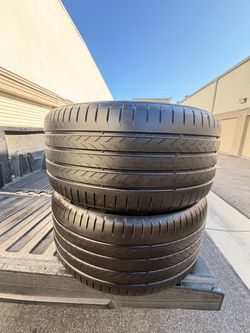 285/40/20 Continental ecocontact6Q MO 80%+ tread (2)