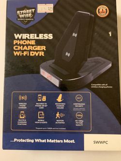 Wireless Video Camera, Phone  Charger with DVR