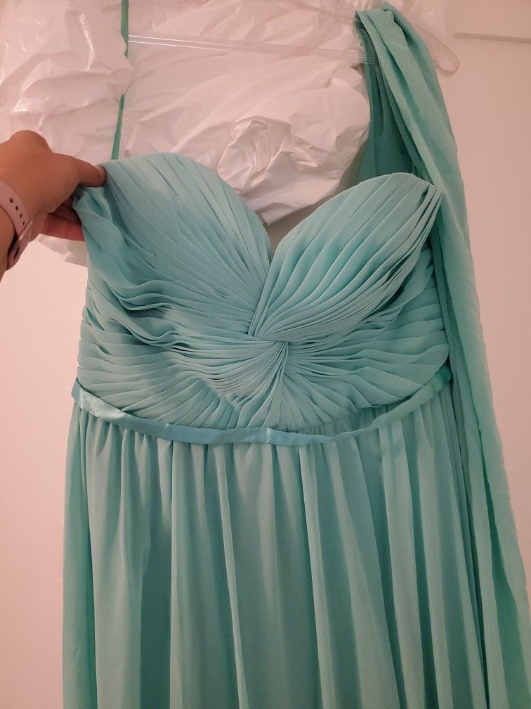 navy blue bridesmaid dresses uk plus size BABARONI Chiffon Dark Navy Bridesmaid Dresses Empire Off-the-shoulder Cap  Sleeve Floor-length – BABARONI UK main image 1