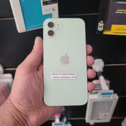 Apple iPhone 12 128GB in Green (Factory Unlocked/Desbloquiado)