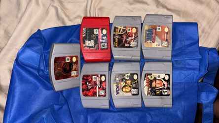 Nintendo 64 Game Cartridges Lot of 7