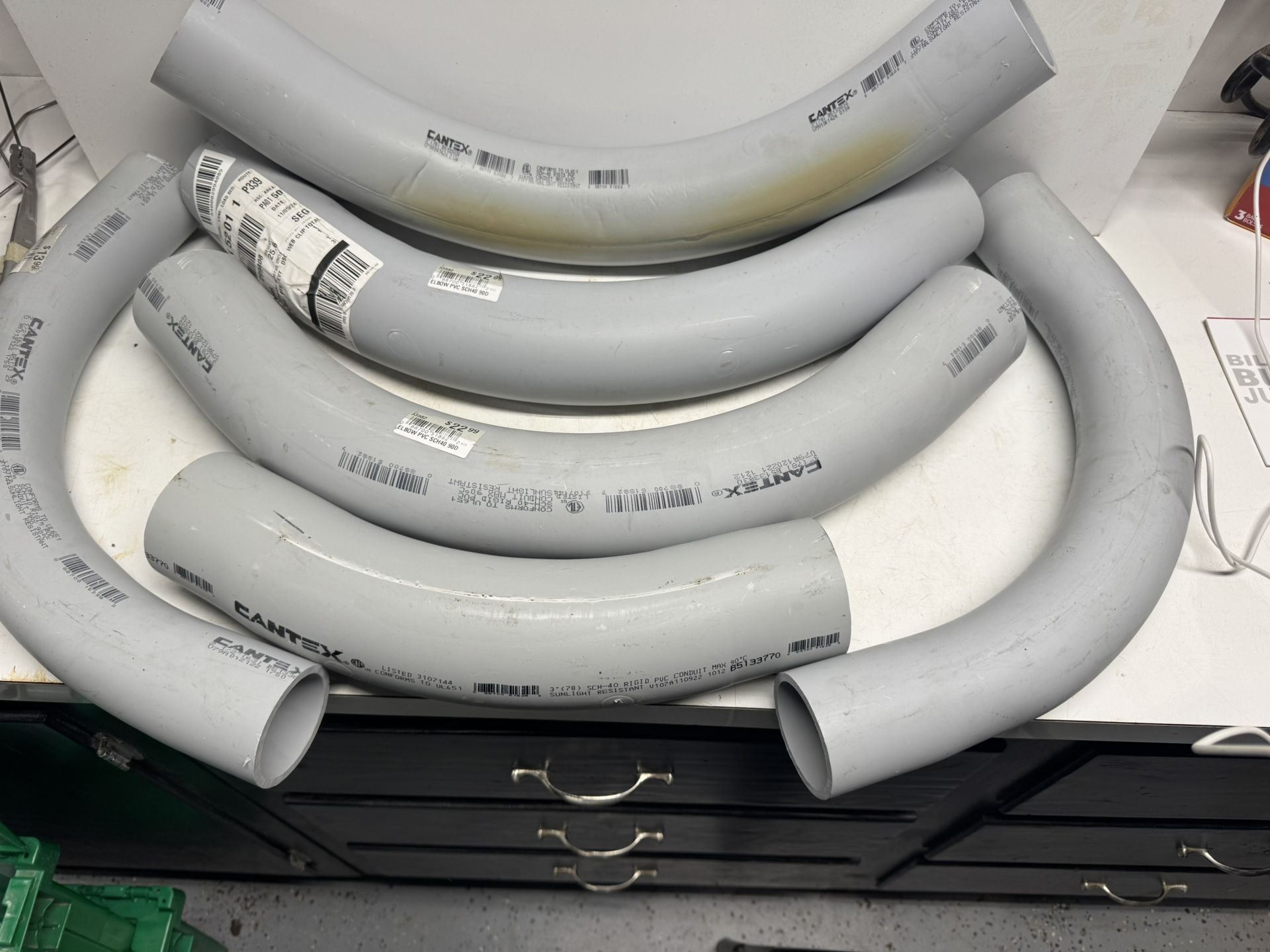 New Electrical Conduit And Fittings Lot. $50 Takes All. Must Pickup