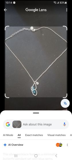 Buttfly neckless