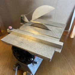 Vintage Mini Table Wood Saw