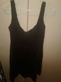 Black dress size 16 with zip in back