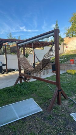 🌿 2-in-1 Outdoor Screen & Hammock System 🌿