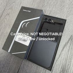 New / unlocked Samsung Z Flip 7 512GB
