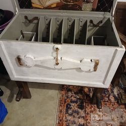 Unique Craft Store Made Liquor Cabinet