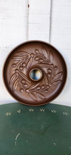 Vintage Hartstone Pottery Shortbread Wreath Mold