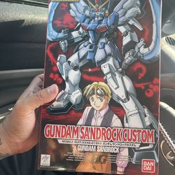 EW 6 Gundam Sandrock Custom GUNDAM SANDROCKCUSTOM BANDAI