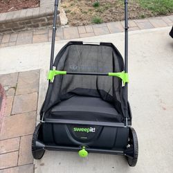 Sweepit Leaf Picker Upper Lawn Sweeper $50