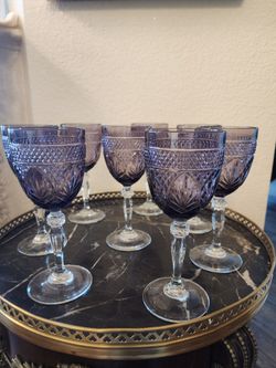 Arcoroc Amethyst Glasses