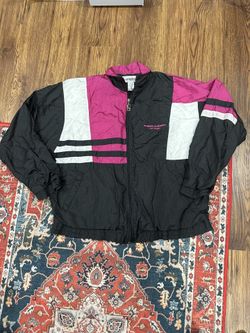 EUC | Vintage La Soutien women’s colorful windbreaker 