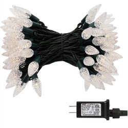 100LEDs Bulbs 32.8ft , Waterproof Lights with 30V Plug in,
