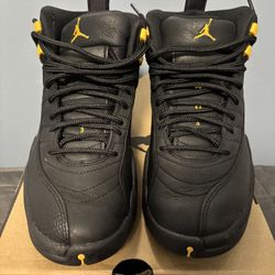 Jordan 12 Black Taxi Size 8