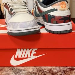  Nike Dunk Low SE Sail Multi-Camo