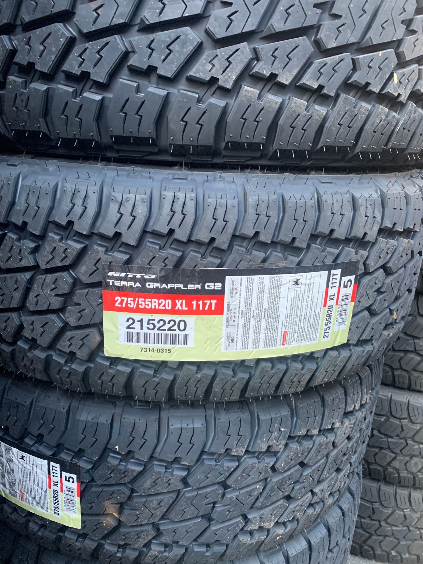 Nitto Terra Grappler G2 Tires