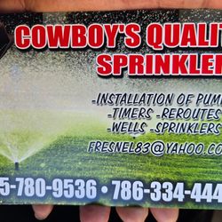 Sprinkler service