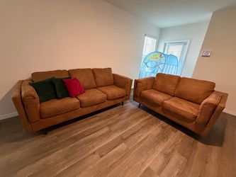 Sofa and Loveseat