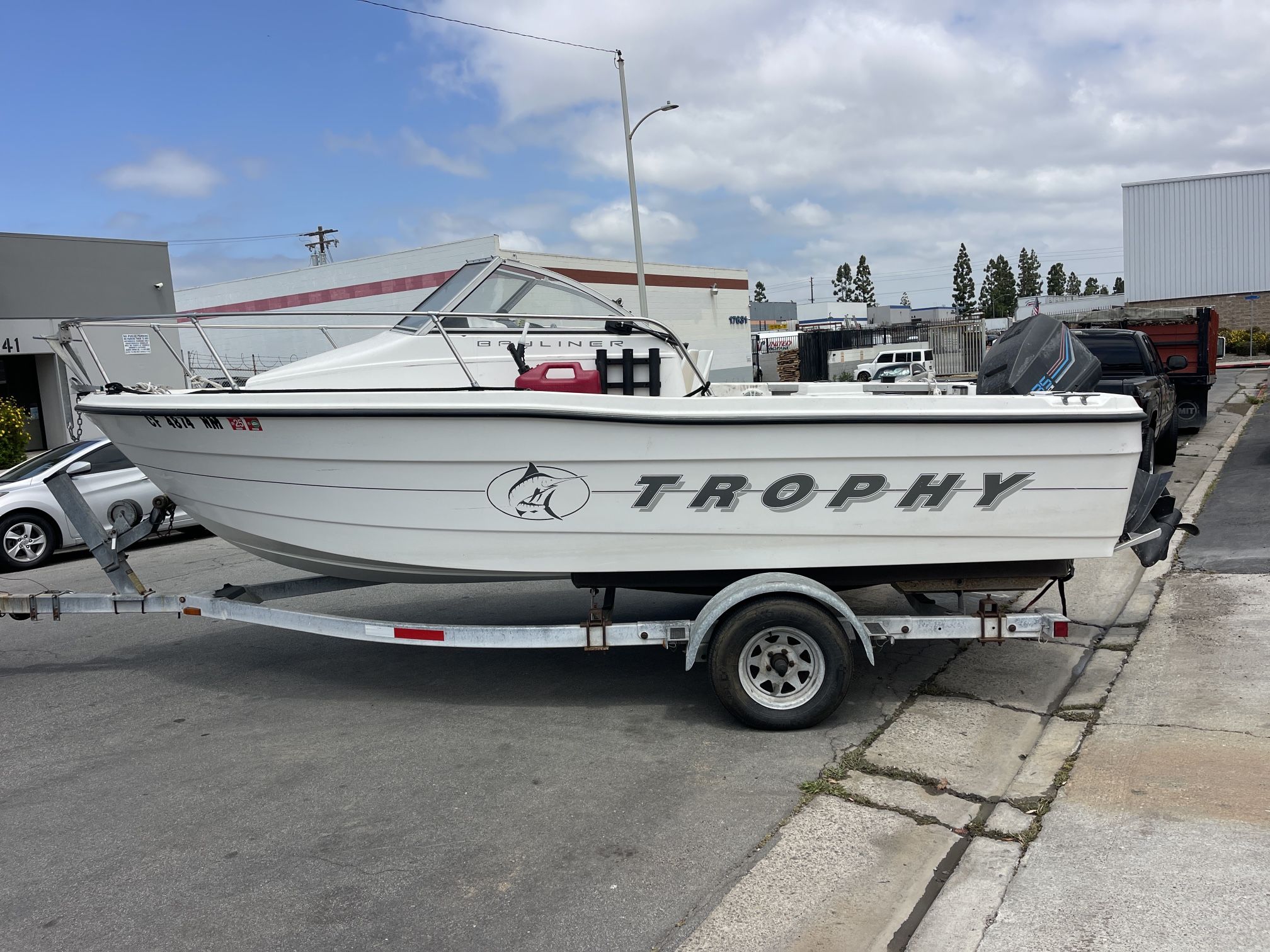 Trophy Fishing Boat