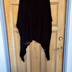 KILLSTAR Lurid Velvet Batwing Top Oversized Sharkbite Carpe Noctem Nihilist Goth