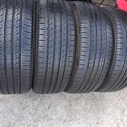4 Used Tires 225/55r19 TOYO 🤑free Installation And Balance ‼️