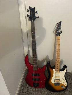 Two electric guitars make me a best offer