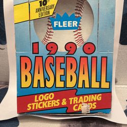 Wax Pack 1990 Baseball cards
