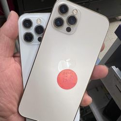 Factory unlocked apple iphone 12pro max 256gb  with store warranty $540 each 