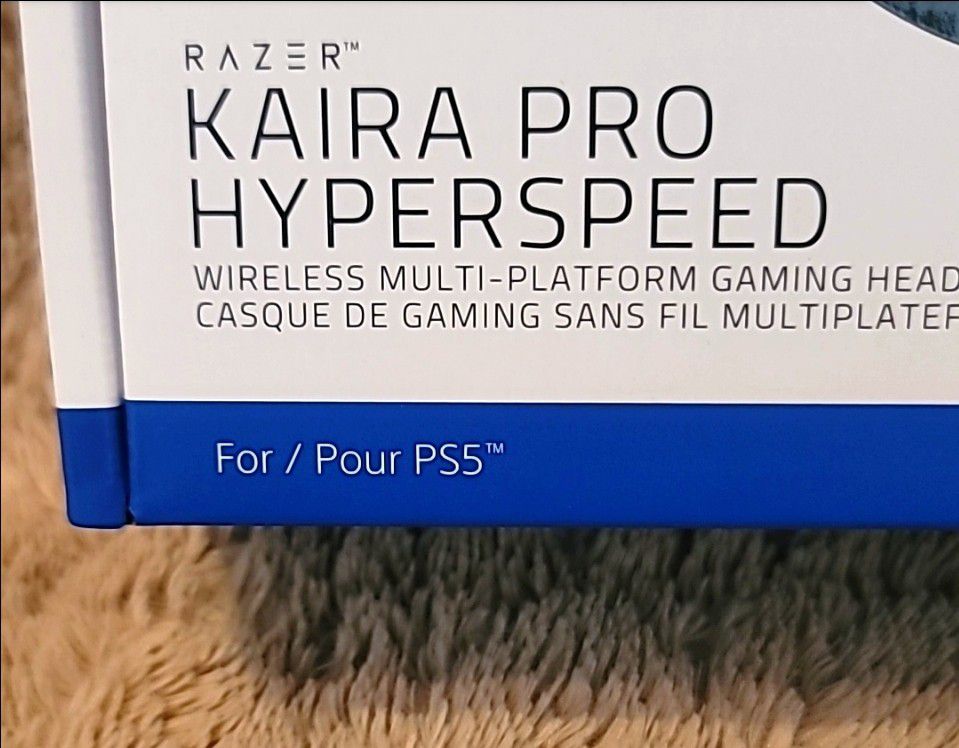 RAZER Casque Gaming sans Fil Kaira Pro Hyperspeed (Playstation Licensed) PS5