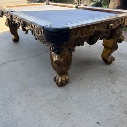 AFD HOME MONARCH POOL TABLE 8’ (Free Delivery & Pro Setup)