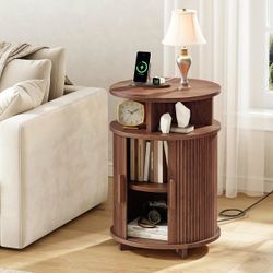 Walnut Side Table