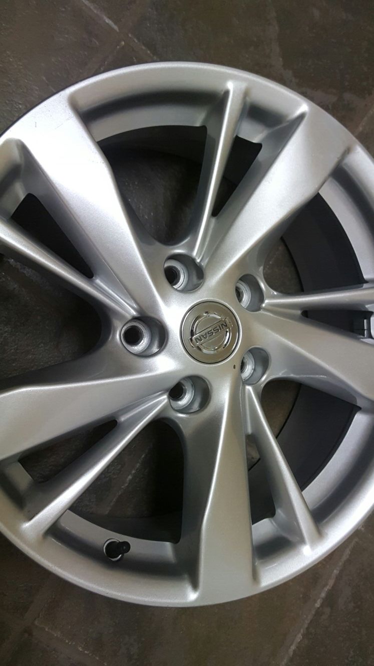 Set completo de rines 17" para Nissan altima 2013 al 2015, no llantas, just wheells not tires