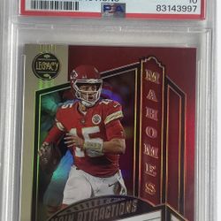 Patrick Mahomes Graded Slab