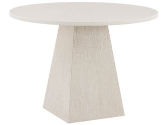Modern White/Mist Quartz Dining Table