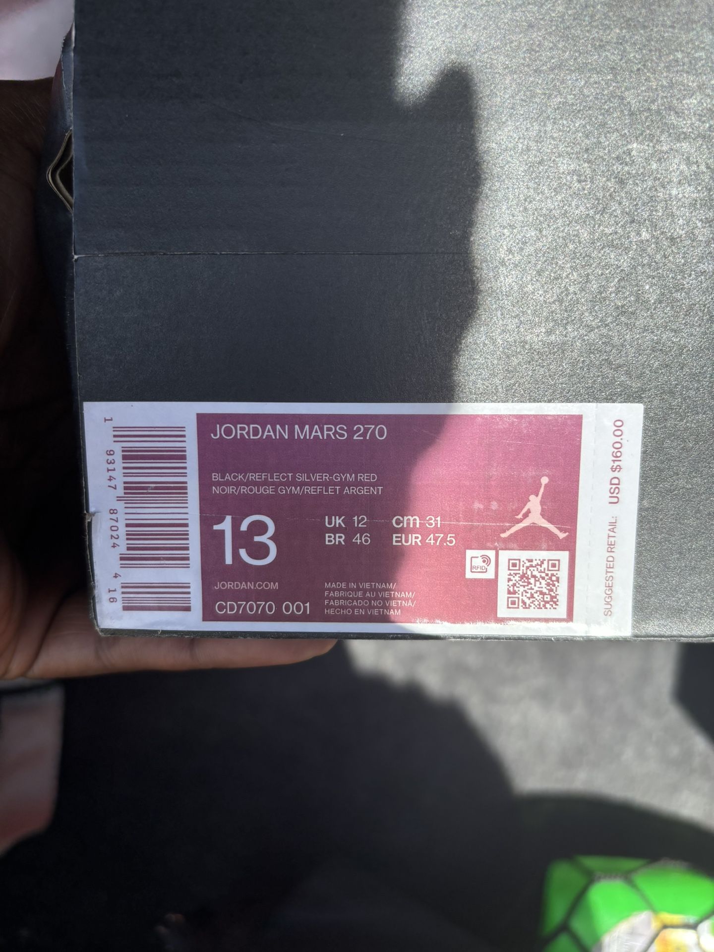 Jordan Mars 270 Size 13