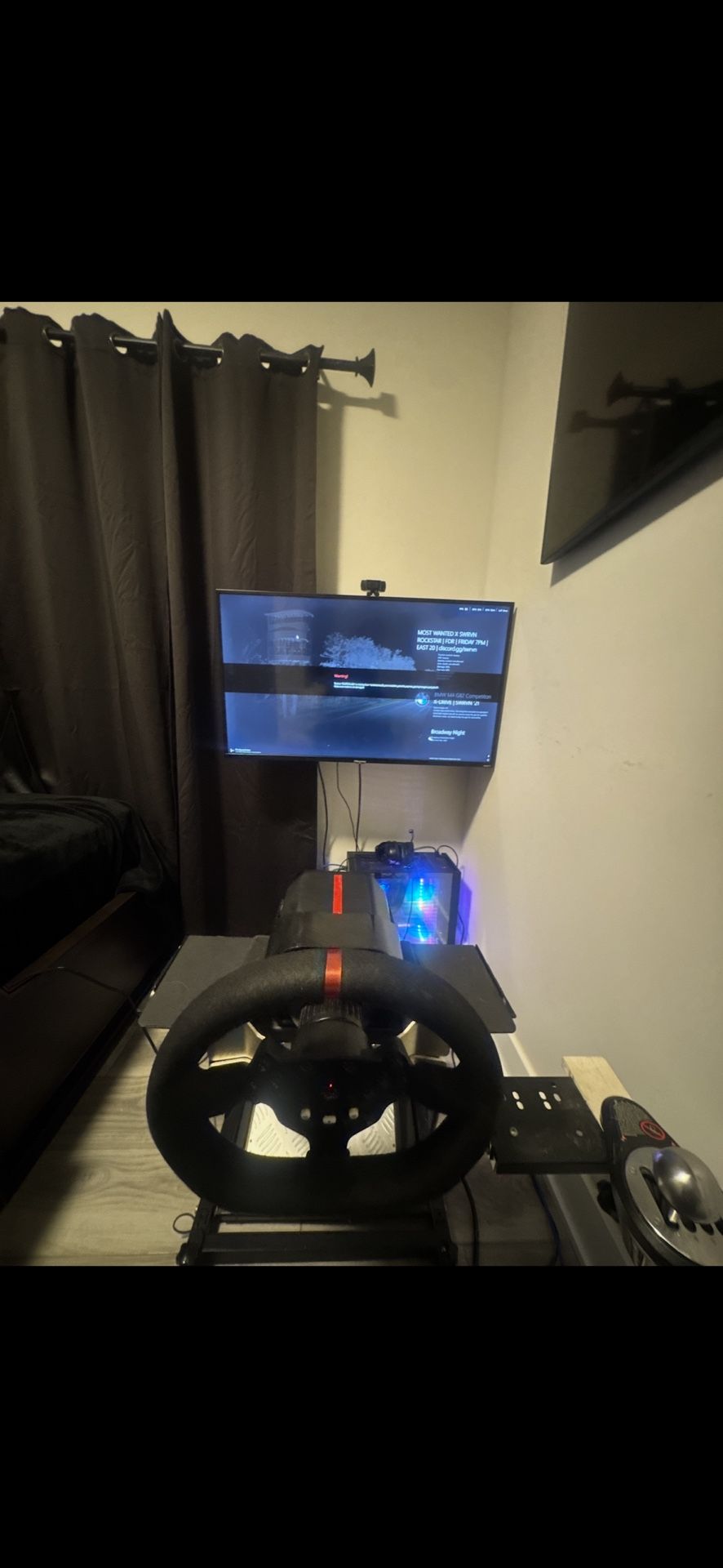 Entire PC Plus Car Simulator Setup