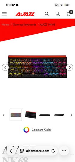 Gaming keyboard