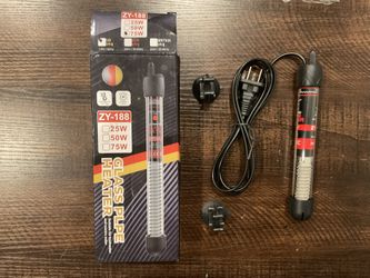 Glass Aquarium Water Heater 75W