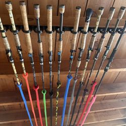 See Prices 2nd Photo-High-End Casting Rods – Dobyns & More (Excellent Condition)