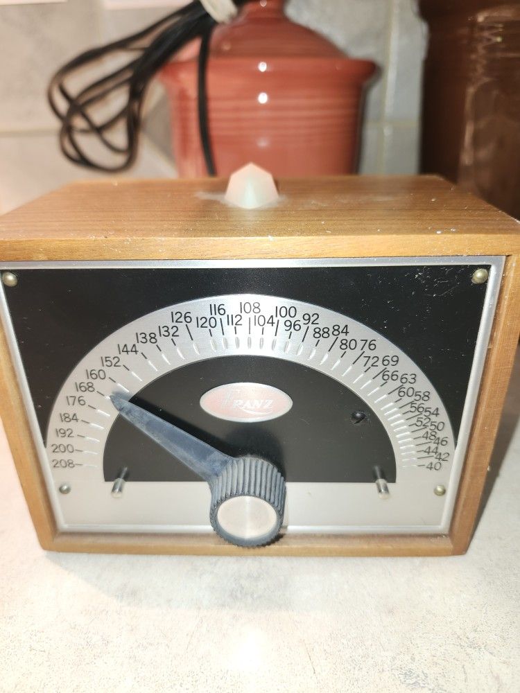 Franz Top Rated Electronic Adjustable Metronome Solid Walnut