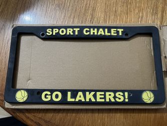 Go Lakers License Plate Frame