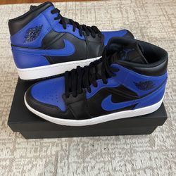 Jordan 1 Mid Blue royal