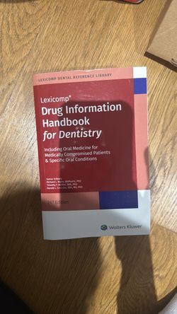 Lexicomp Drug Information Handbook for Dentistry – 24th Edition